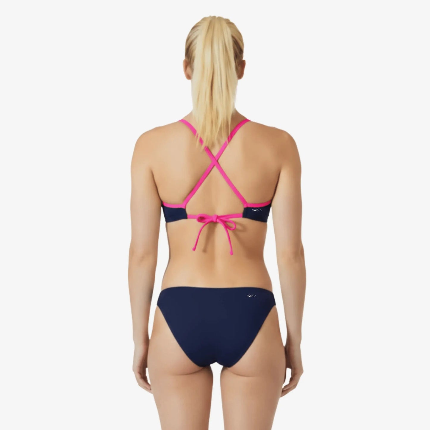 Cobalt Tie-Back Bikini Top by Norca