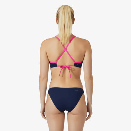 Cobalt Tie-Back Bikini Top by Norca