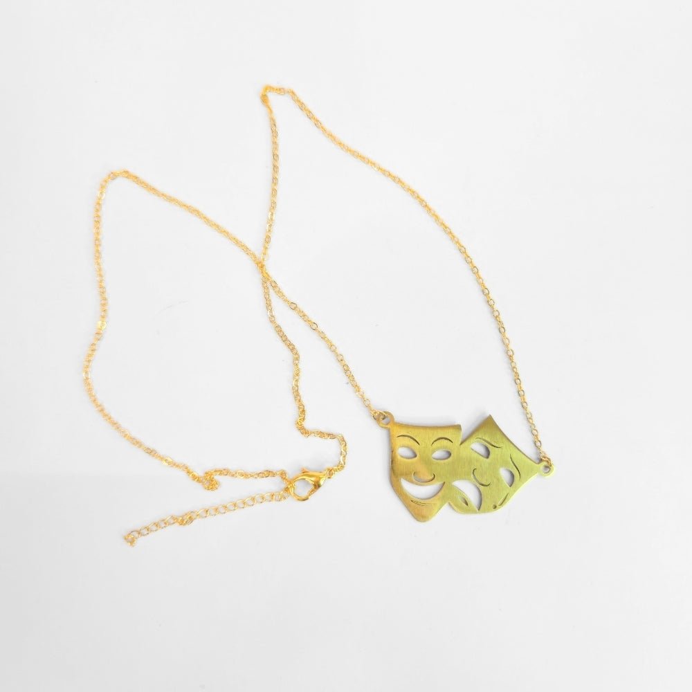 Comedy and Tragedy Pendant - Products Added