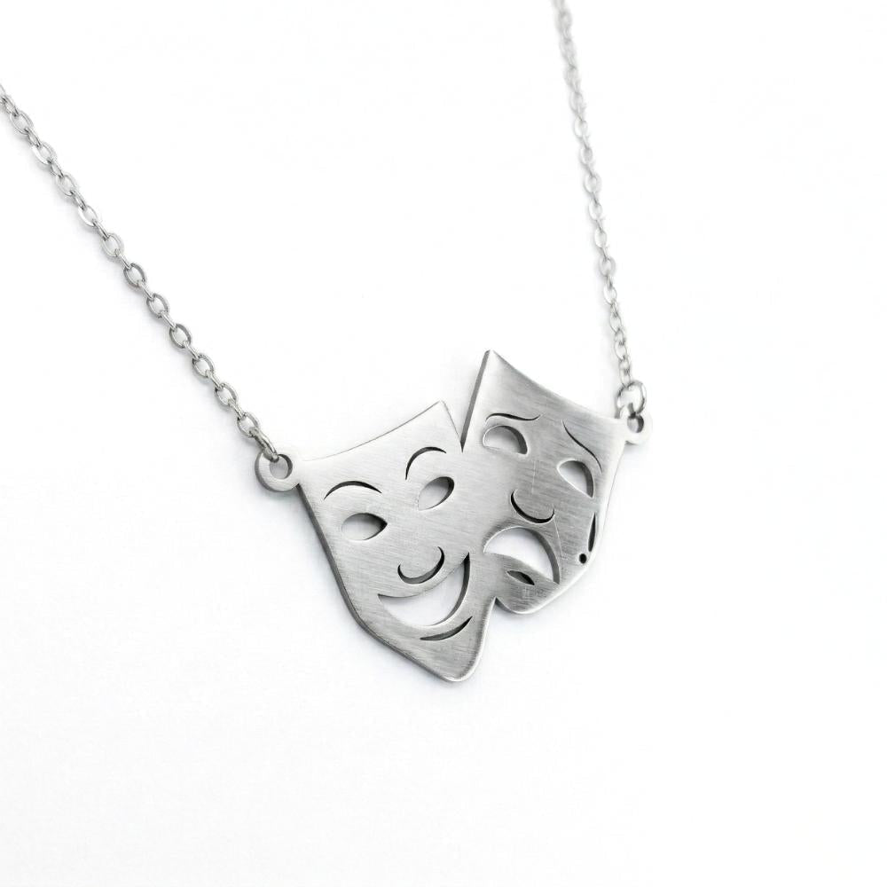 Comedy and Tragedy Pendant - Products Added
