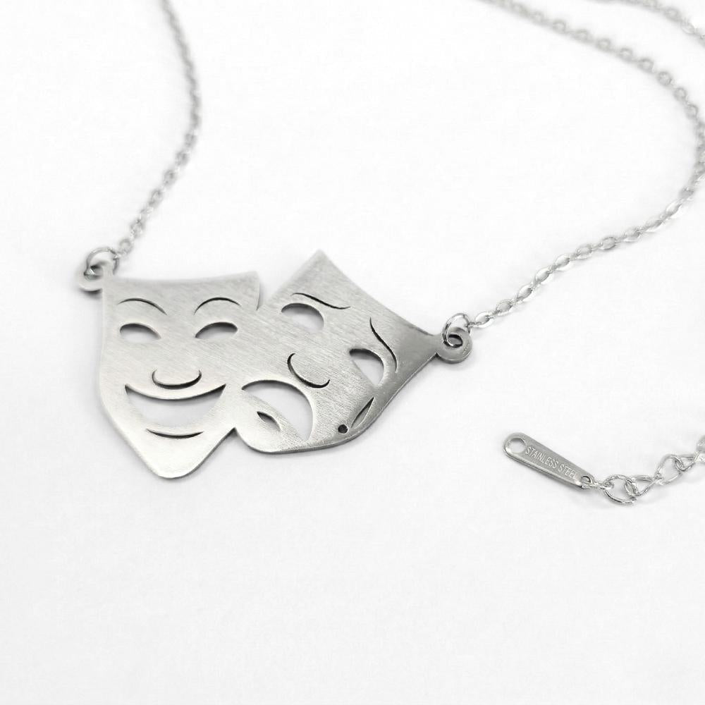 Comedy and Tragedy Pendant - Products Added