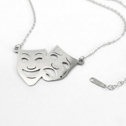 Comedy and Tragedy Pendant - Products Added