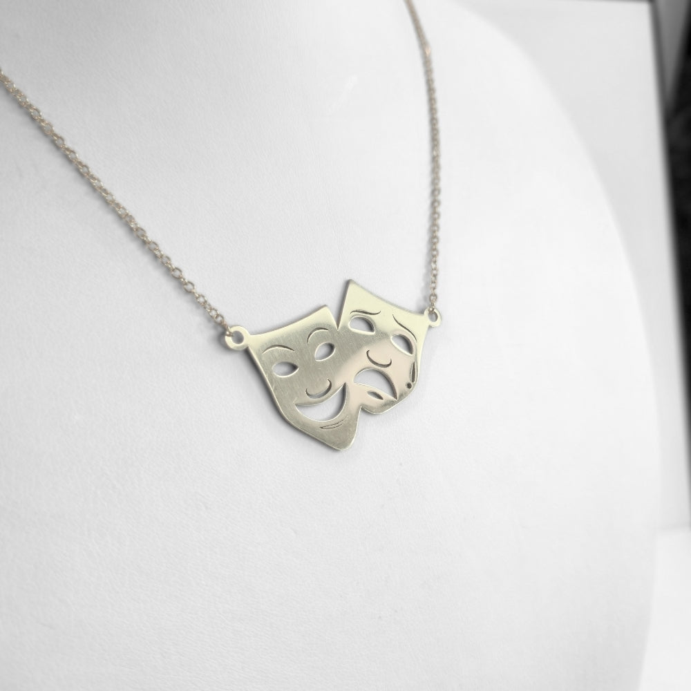 Comedy and Tragedy Pendant - Products Added