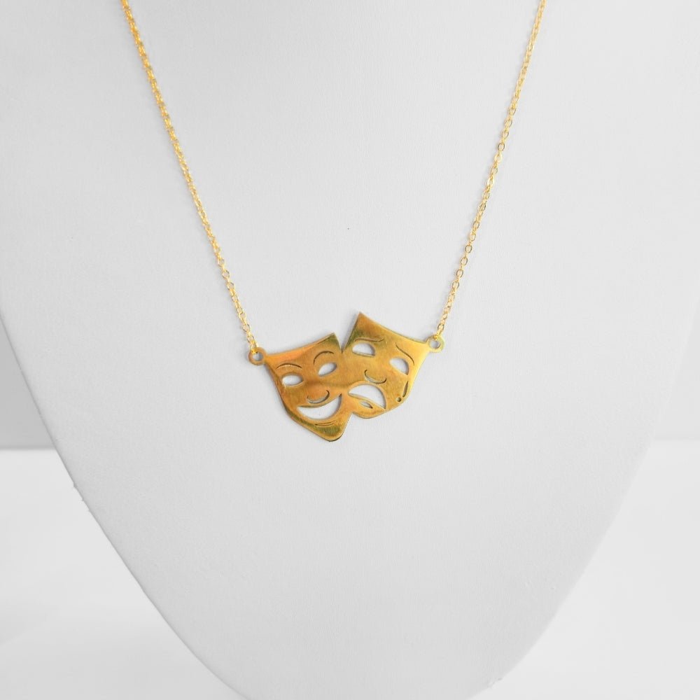Comedy and Tragedy Pendant - Products Added
