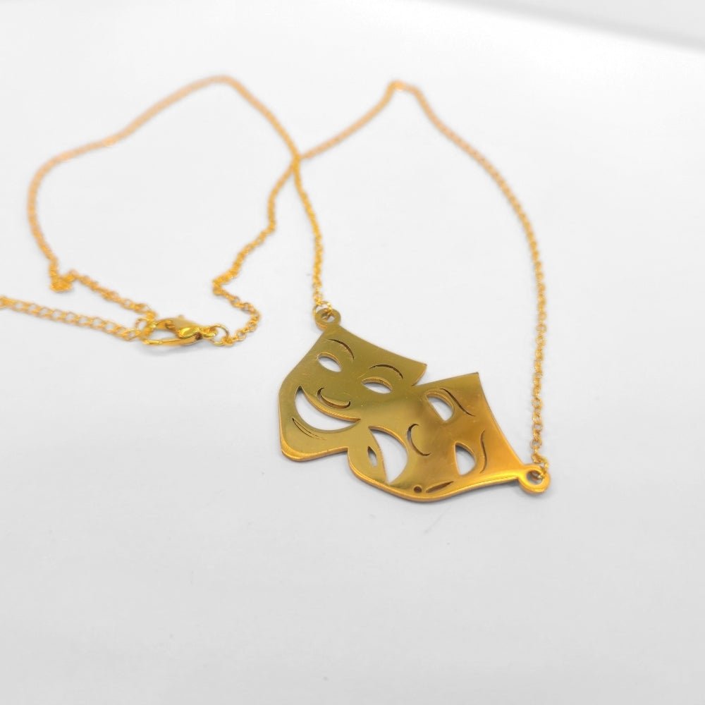 Comedy and Tragedy Pendant - Products Added