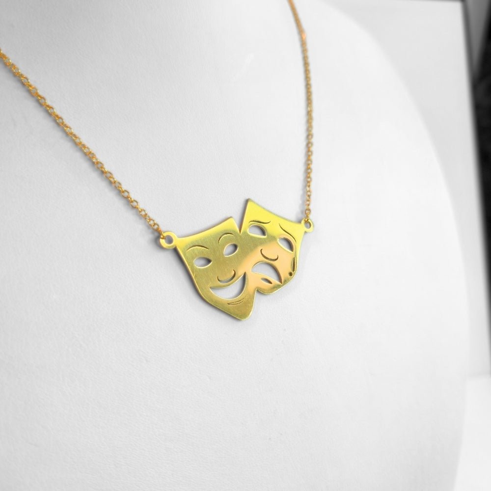 Comedy and Tragedy Pendant - Products Added
