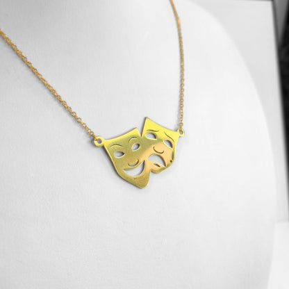 Comedy and Tragedy Pendant - Products Added