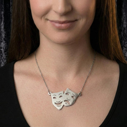 Comedy and Tragedy Pendant - Products Added