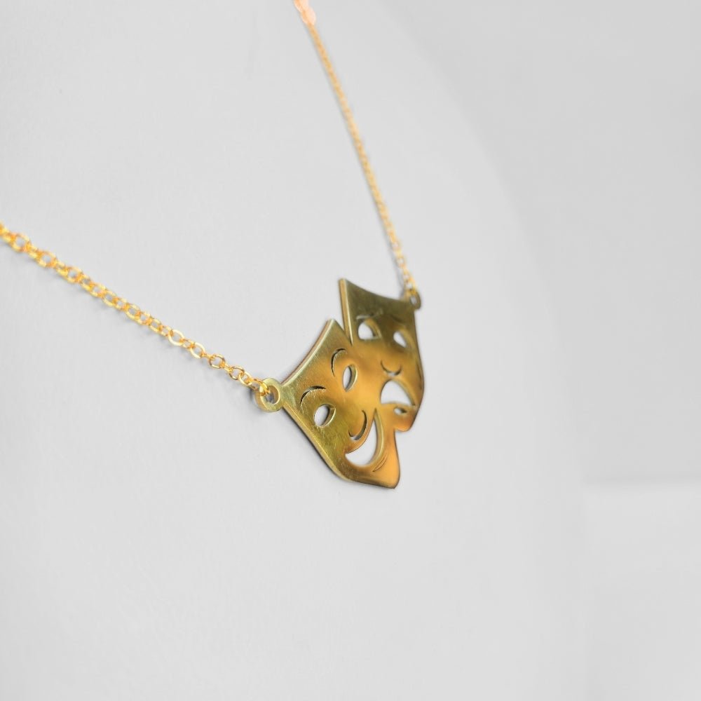 Comedy and Tragedy Pendant - Products Added