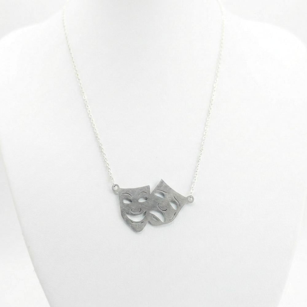 Comedy and Tragedy Pendant - Products Added