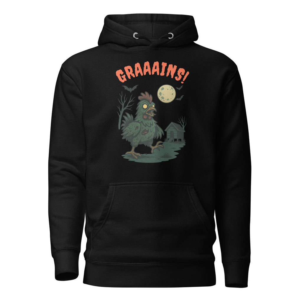 Halloween Zombie Chicken Bunny Hug Unisex (hoodie)