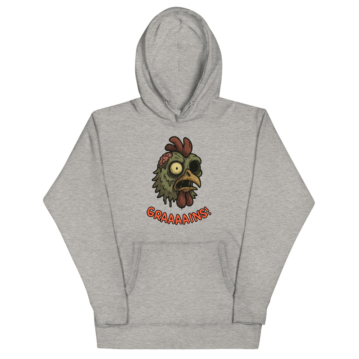 Halloween Zombie Chicken Unisex Bunny Hug (hoodie)