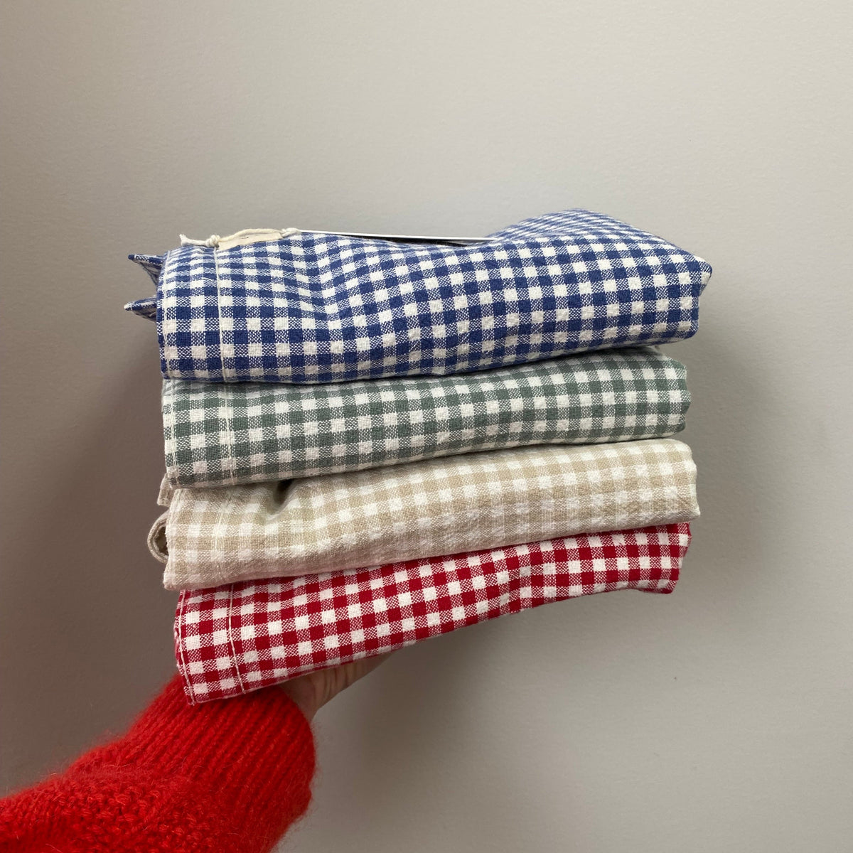 Fourre-tout en coton biologique - Collection Vichy