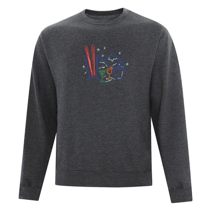 Crewneck Apéro Hivernal brodé