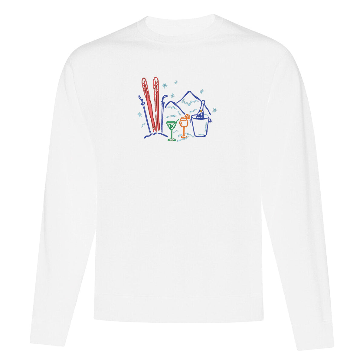 Crewneck Apéro Hivernal brodé