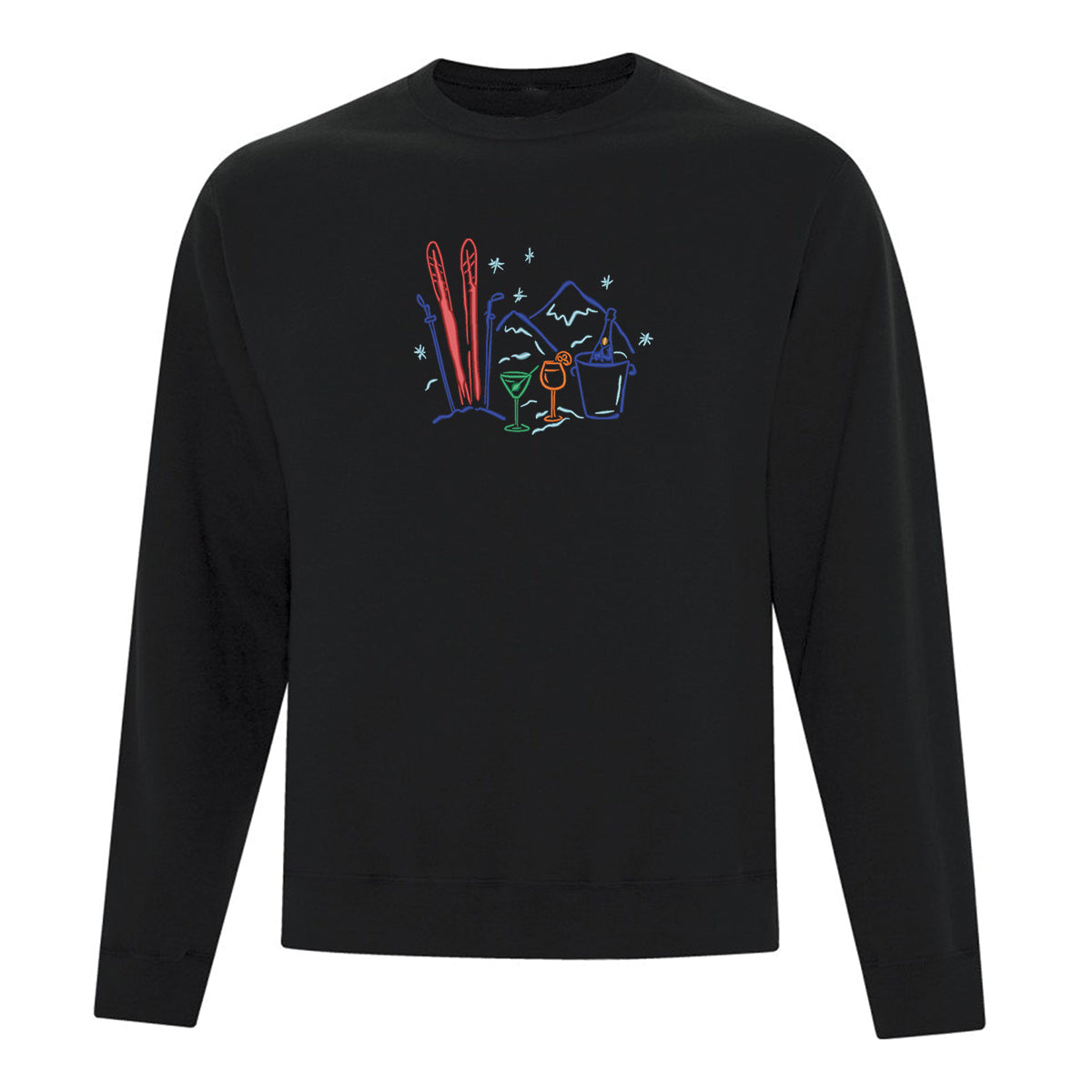 Crewneck Apéro Hivernal brodé