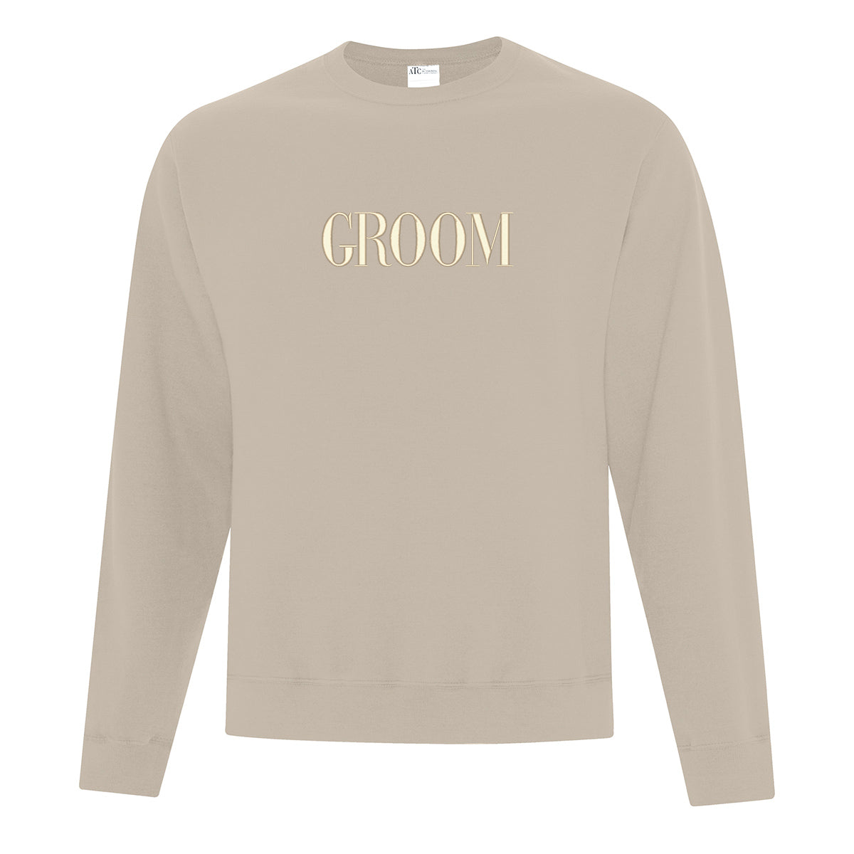 Crewneck "Groom" brodé