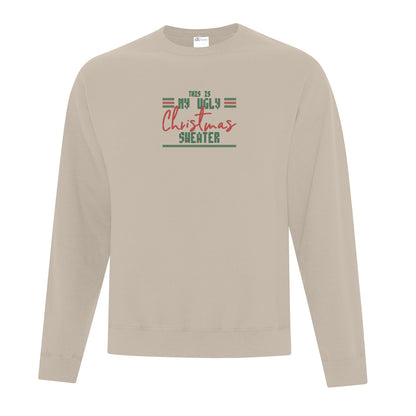 Crewneck "Ugly Christmas Sweater" brodé
