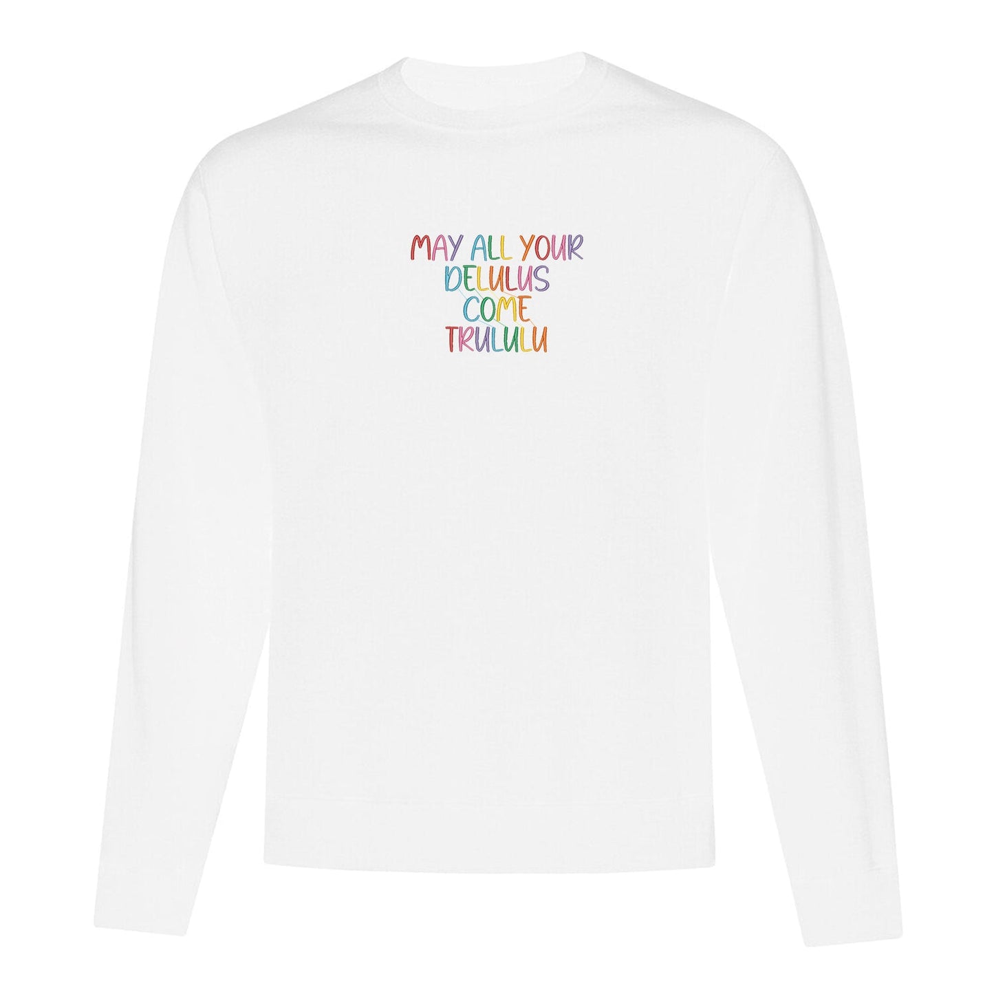 Crewneck Delulus brodé
