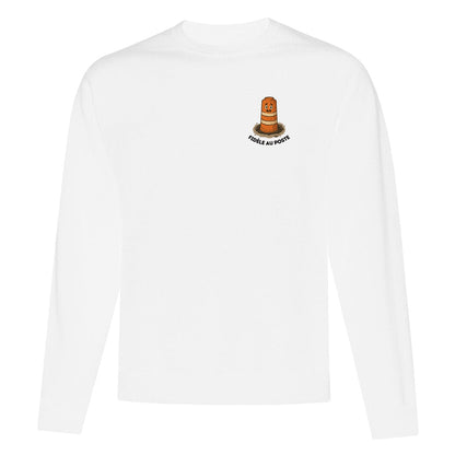 Crewneck "Fidèle au poste" imprimé