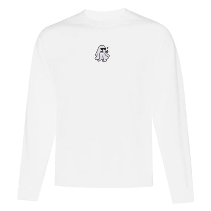 Crewneck Ghost à lunettes brodé