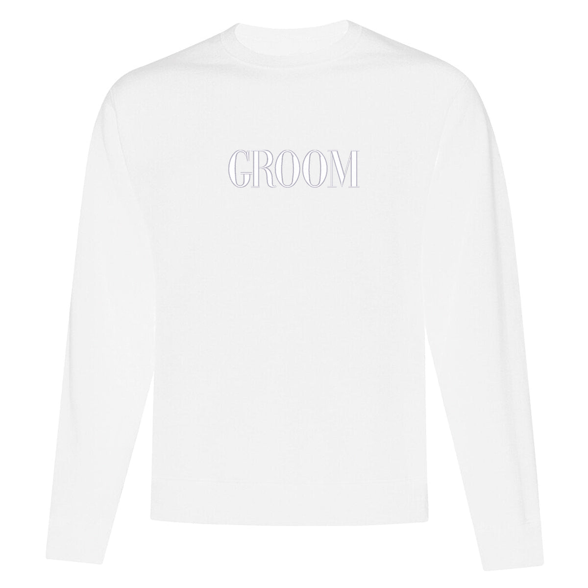 Crewneck "Groom" brodé