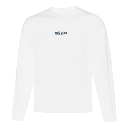 Crewneck "His Boo" brodé