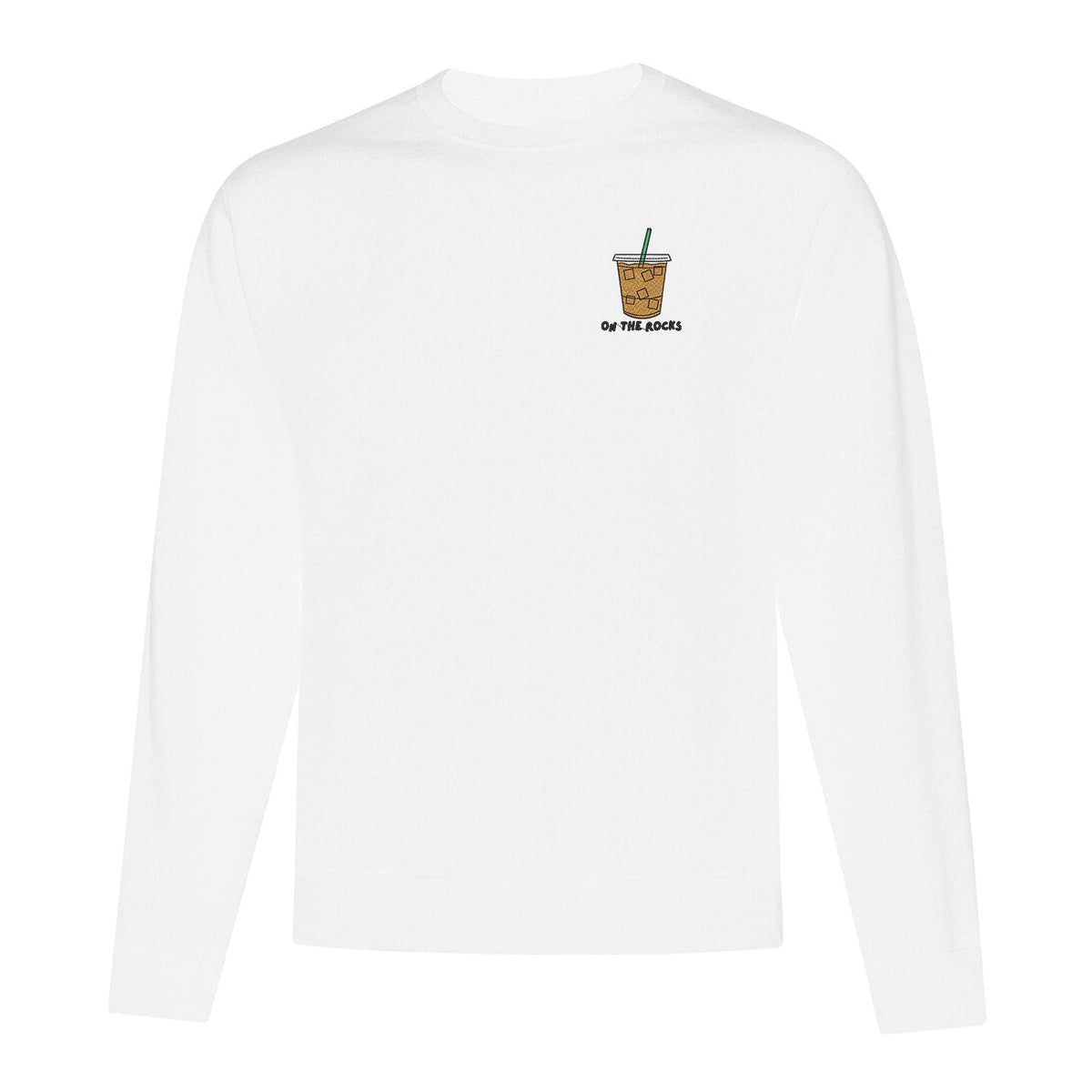 Crewneck "On The Rocks" brodé