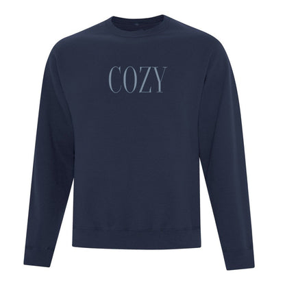 Crewneck "Cozy" brodé