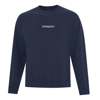 Crewneck "Somebody" brodé
