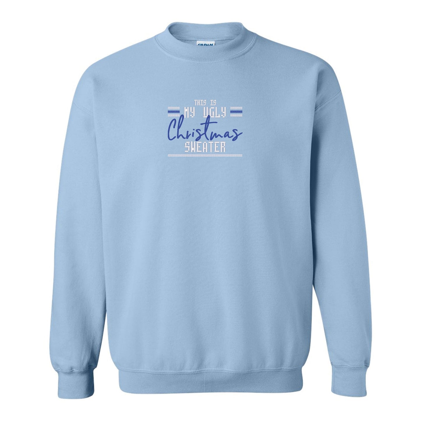 Crewneck "Ugly Christmas Sweater" brodé
