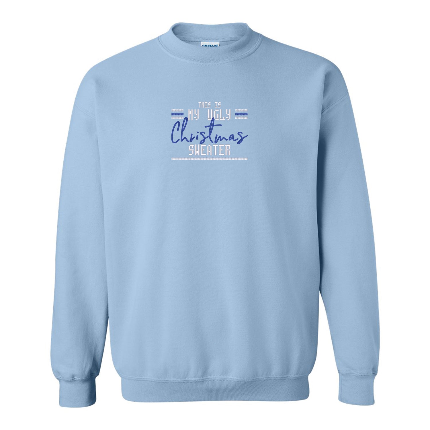 Crewneck "Ugly Christmas Sweater" brodé
