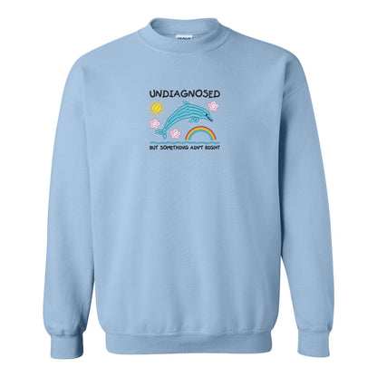 Crewneck "Undiagnosed" brodé