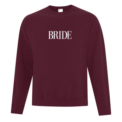 Crewneck "Bride" brodé
