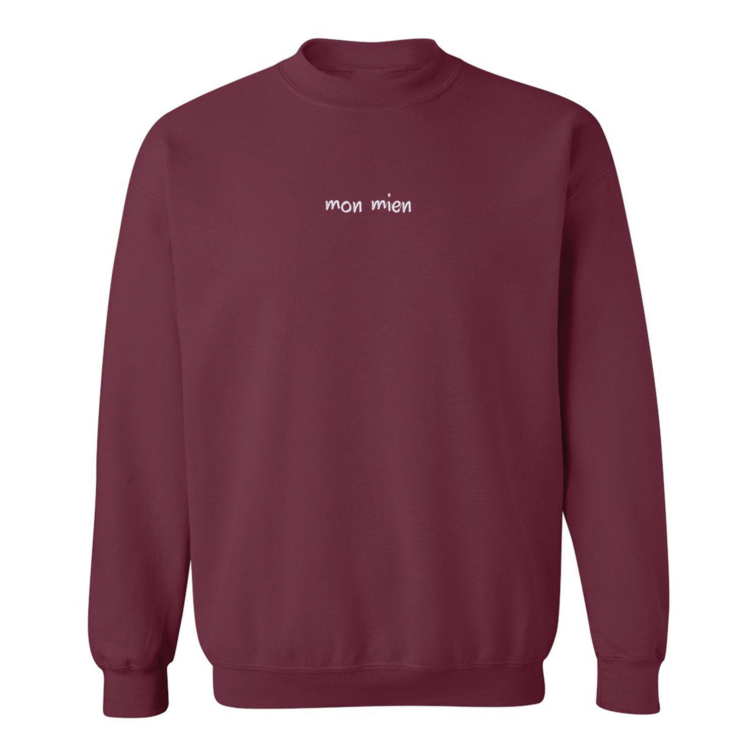 Crewneck "Mon mien" brodé