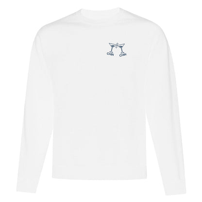 Crewneck "Chin Chin" brodé