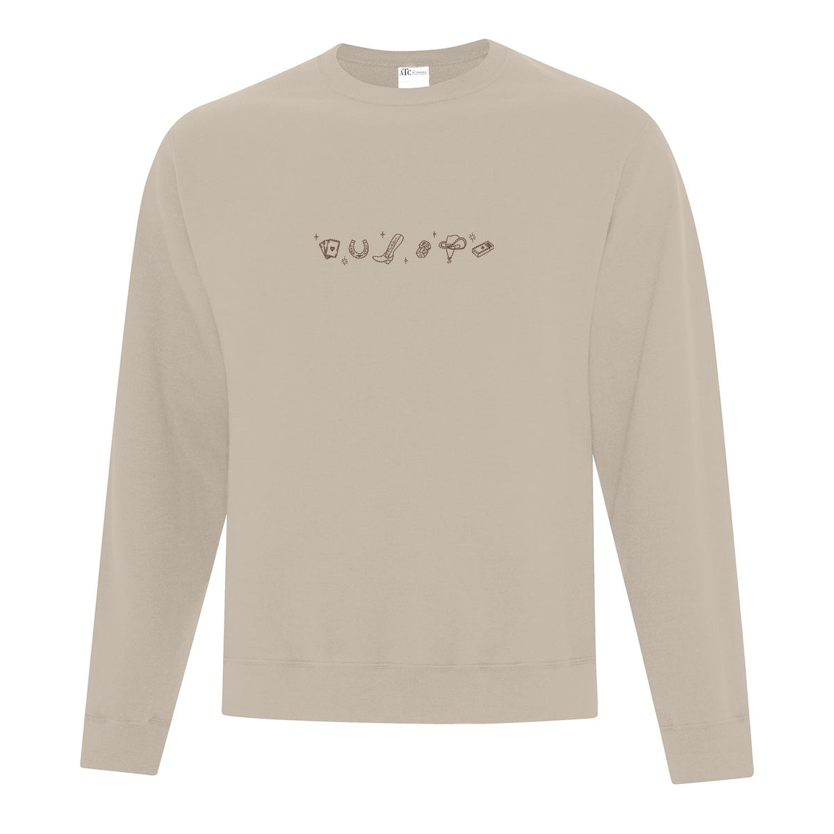 Crewneck Soft Cowgirl brodé