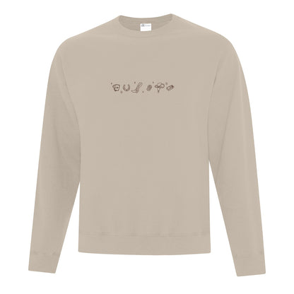 Crewneck Soft Cowgirl brodé
