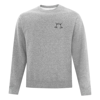 Crewneck "Chin Chin" brodé