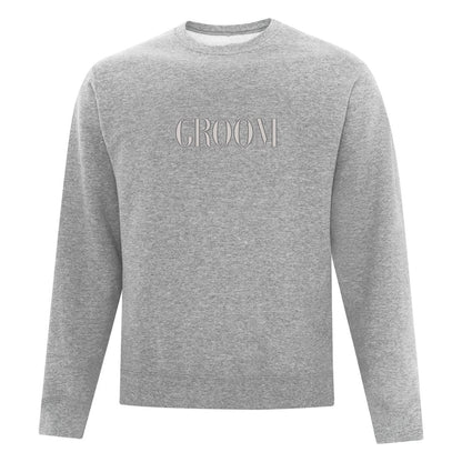 Crewneck "Groom" brodé
