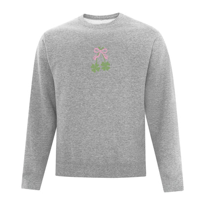 Crewneck "Lucky Babe" brodé