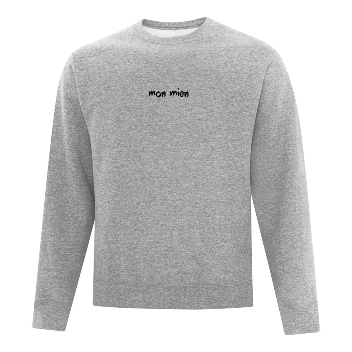Crewneck "Mon mien" brodé