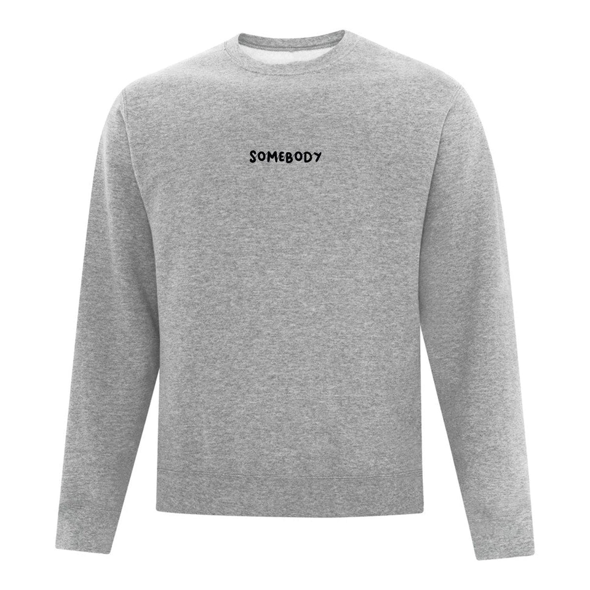 Crewneck "Somebody" brodé