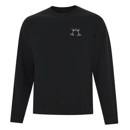 Crewneck "Chin Chin" brodé