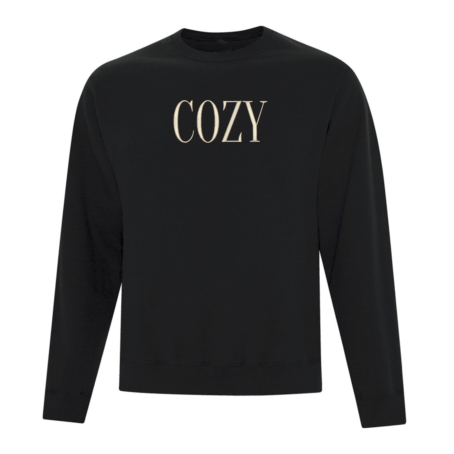 Crewneck "Cozy" brodé