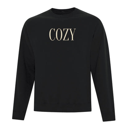Crewneck "Cozy" brodé