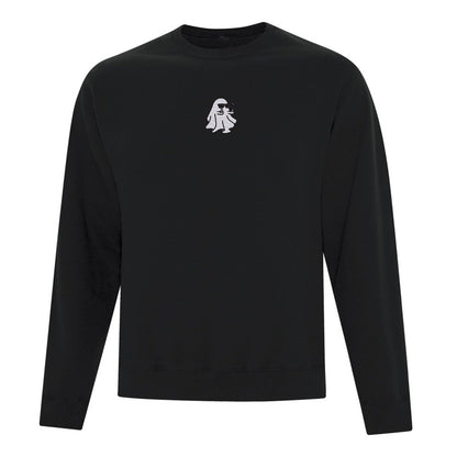 Crewneck Ghost à lunettes brodé