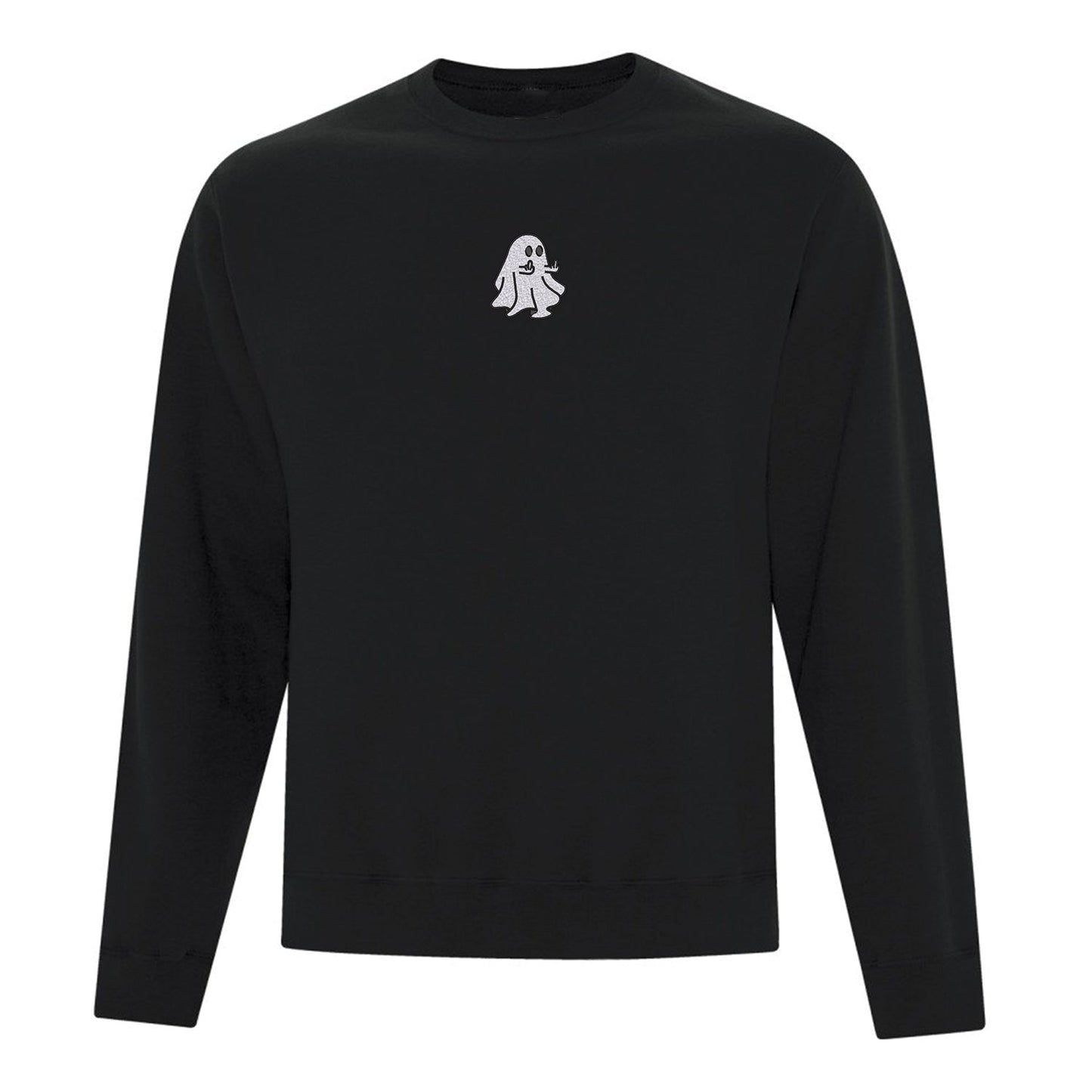 Crewneck Ghost sans lunettes brodé