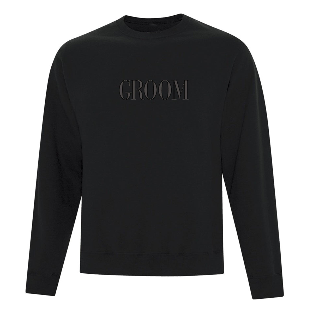 Crewneck "Groom" brodé