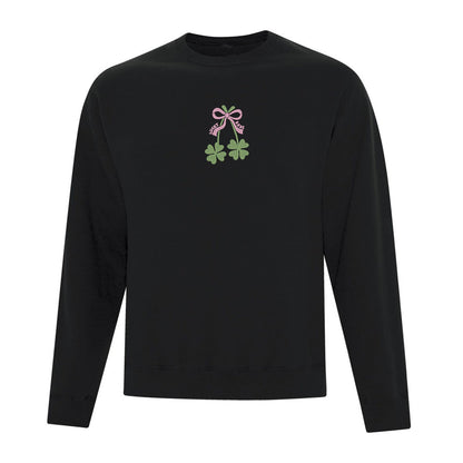Crewneck "Lucky Babe" brodé